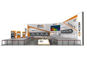 IECHO爱科工业科技展台模型