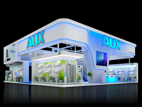AUX奥克斯空调展台模型