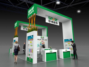 世博畜牧展览模型