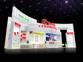 天宝展览模型
