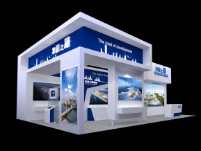 发展之路展览模型