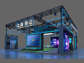 上海张江展览模型