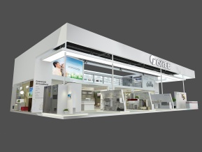 格力双层展览模型