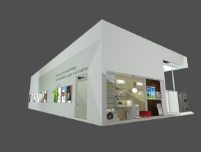 格力双层展览模型