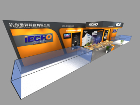爱科展览展示展台模型