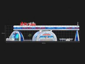 渝北区展台模型