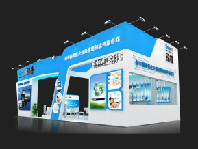 昂捷展台模型