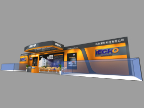 爱科展览展示展台模型