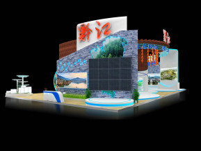 黔江区展览模型