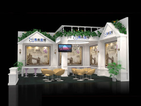 海尚蓝格展览展示展台模型