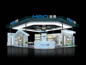 美博空调展览模型