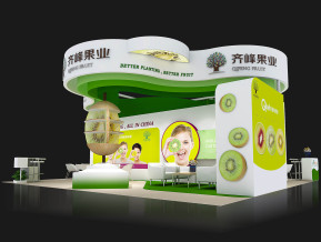 奇峰果业展览模型