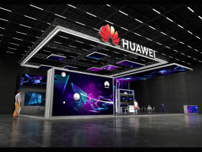 华为展览模型