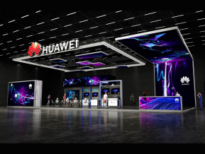 华为展览模型