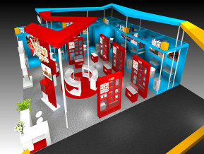 北京礼物展览模型