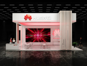 华为国外展