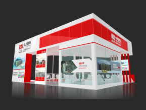 今天国际展台展览模型