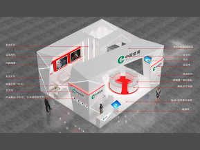 中国烟草展览模型