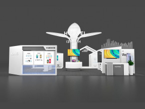HUAWEI展览模型