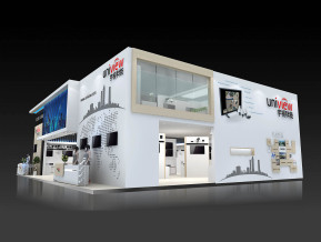 宇视科技展览模型
