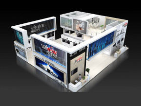 宇视科技展览模型