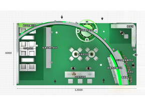 伊利金典展览模型