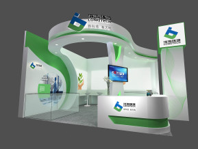 泷涛环境展览模型