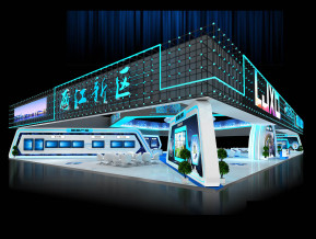 两江新区展览模型