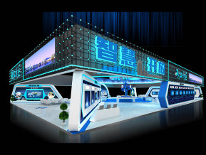 两江新区展览模型