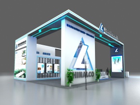 中国铝业展览模型