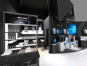 黑格科技展台模型