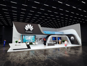 华为国外展
