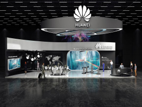 华为国外展