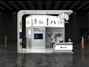 华为国外展