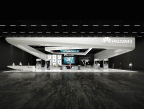 华为国外展