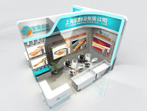 宝晟拉美星食品展览模型
