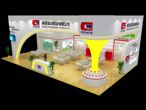成功纸业展览模型