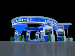 航空旅游展览模型
