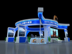 航空旅游展览模型
