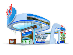 庐阳区包河展台模型