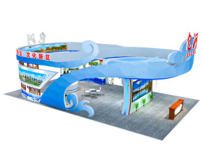 庐阳区包河展台模型