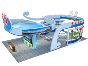 庐阳区包河展台模型