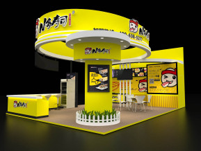 N多寿司展览模型