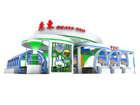 广东展台模型