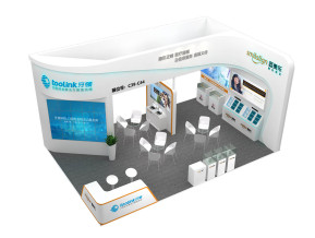 牙领科技展览模型