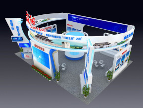 咸阳展团模型