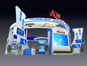 咸阳展团模型
