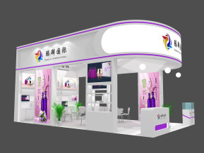腾麟国际展览模型