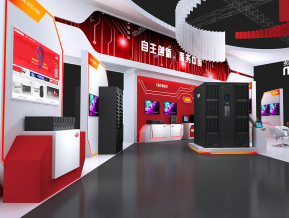 中科曙光展台模型