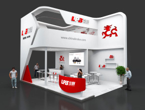 金麒展台模型